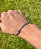 Twisted Sikh Kara Chrome Plated Bracelet Silver Khalsa Punjabi Kada Singh C41