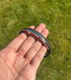 Sikh Singh Kara Stainless Steel Kada Twisted Brass Bracelet Punjabi Bangle C43