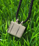 Chandi  Taweet Silver Taviz  Evil Eye Protection Locket pendant Nazar Shield SL3