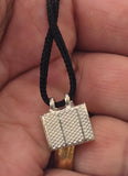 Chandi  Taweet Silver Taviz  Evil Eye Protection Locket pendant Nazar Shield SL3