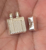 Chandi  Taweet Silver Taviz  Evil Eye Protection Locket pendant Nazar Shield SL4