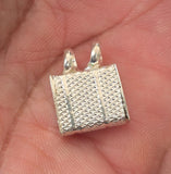 Chandi  Taweet Silver Taviz  Evil Eye Protection Locket pendant Nazar Shield SL4