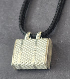 Chandi  Taweet Silver Taviz  Evil Eye Protection Locket pendant Nazar Shield SL3