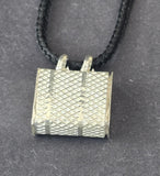 Chandi  Taweet Silver Taviz  Evil Eye Protection Locket pendant Nazar Shield SL3