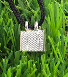 Chandi  Taweet Silver Taviz  Evil Eye Protection Locket pendant Nazar Shield SL4