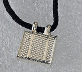 Chandi  Taweet Silver Taviz  Evil Eye Protection Locket pendant Nazar Shield SL4