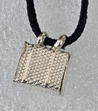 Chandi  Taweet Silver Taviz  Evil Eye Protection Locket pendant Nazar Shield SL4