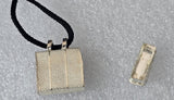 Chandi  Taweet Silver Taviz  Evil Eye Protection Locket pendant Nazar Shield SL2