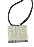 Chandi  Taweet Silver Taviz  Evil Eye Protection Locket pendant Nazar Shield SL1