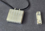 Chandi  Taweet Silver Taviz  Evil Eye Protection Locket pendant Nazar Shield SL1