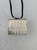 Chandi  Taweet Silver Taviz  Evil Eye Protection Locket pendant Nazar Shield SL1
