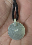 Sterling Silver Chandrma Mantra Pendant Moon Remedy Chandi Nazar Protection SL7