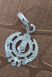 Sikh Khanda Pendant 925 Sterling Silver Chandi Handmade Black Dori Necklace SL16