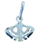 Sikh Khanda Pendant 925 Sterling Silver Chandi Handmade Black Dori Necklace SL21