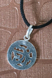 Sikh Ek Onkar Pendant 925 Sterling Silver Chandi Handmade Black Dori Necklace SL25