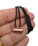 Pure Copper Taweet Tabeej Taviz Taveej Pendant in Black Dori Necklace Q41 New