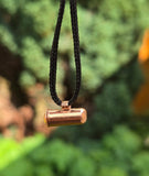 Pure Copper Taweet Tabeej Taviz Taveej Pendant in Black Dori Necklace Q41 New