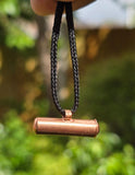 Pure Copper Taweet Tabeej Taviz Taveej Pendant in Black Dori Necklace U79 New