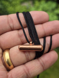 Pure Copper Taweet Tabeej Taviz Taveej Pendant in Black Dori Necklace U79 New