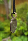 Rare Antique Afghan 5 Afghani Coin Pendant Necklace Handmade Tribal Evil Eye U83