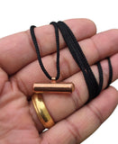 Pure Copper Taweet Tabeej Taviz Taveej Pendant in Black Dori Necklace U79 New