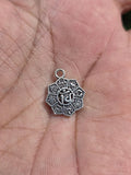 Tibetan Buddhist Om Mani Padme Hum Pendant Necklace Nazar Shield Black Dori U93