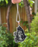 Lord Shiva Trishul Cobra Stainless Steel Pendant hindu Necklace Nazar Talisman U