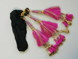 Indian Punjabi Pranda Mehndi Jagoo Charms Bridal Patiala Paranda Hair Braid A42