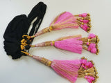 Indian Punjabi Pranda Mehndi Jagoo Charms Bridal Patiala Paranda Hair Braid A44