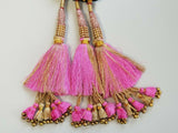 Indian Punjabi Pranda Mehndi Jagoo Charms Bridal Patiala Paranda Hair Braid A44