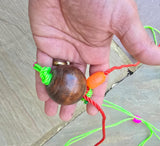 Punjabi Gatka Chakar Wooden Balls Sikh Traditional Chakri Sun Wheel Khalsa New