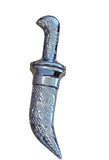 Sikh Topi Kirpan Mini Siri Sahib Stainless Steel Decorative Sikh Gift Silver OOT