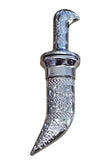 Sikh Topi Kirpan Mini Siri Sahib Stainless Steel Decorative Sikh Gift Silver OOT