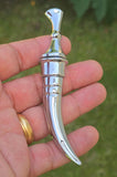Sikh Mirch Kirpan Stainless Steel Ceremonial Siri Sahib Kakaar Religious Gift OO