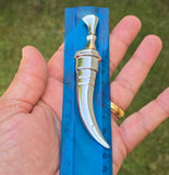 Sikh Mirch Kirpan Stainless Steel Ceremonial Siri Sahib Kakaar Religious Gift OO
