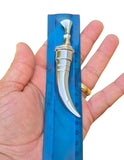 Sikh Mirch Kirpan Stainless Steel Ceremonial Siri Sahib Kakaar Religious Gift OO