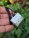 Taweet Locket Pendant Om Hanuman Talisman Evil Eye Nazar Protection Hindu TTT21