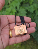 Taweet Locket Pendant Om Hanuman Talisman Evil Eye Nazar Protection Hindu TTT21
