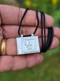 Taweet Locket Pendant Om Hanuman Talisman Evil Eye Nazar Protection Hindu TTT11G