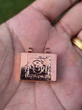 Taweet Locket Pendant Om Hanuman Talisman Evil Eye Nazar Protection Hindu TTT11G