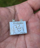 Taweet Locket Pendant Om Hanuman Talisman Evil Eye Nazar Protection Hindu TTT11G