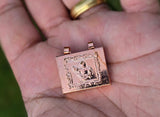 Taweet Locket Pendant Om Hanuman Talisman Evil Eye Nazar Protection Hindu TTT11G