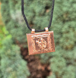Taweet Locket Pendant Om Hanuman Talisman Evil Eye Nazar Protection Hindu TTT11G