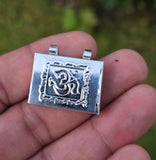 Taweet Locket Pendant Om Hanuman Talisman Evil Eye Nazar Protection Hindu TTT11G