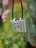 Taweet Locket Allah Muslim Secret Compartment Nazar Protection Islamic Pendant TTT31M