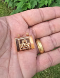 Taweet Locket Allah Muslim Secret Compartment Nazar Protection Islamic Pendant TTT31M