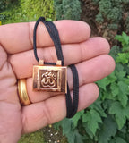 Taweet Locket Allah Muslim Secret Compartment Nazar Protection Islamic Pendant TTT31M