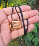 Taweet Locket Allah Muslim Secret Compartment Nazar Protection Islamic Pendant TTT31M
