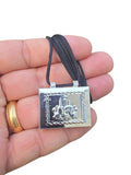 Allah Taweet Mosque Locket Muslim Pendant Talisman Evil Eye Nazar Protection TTT22