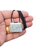 Allah Taweet Mosque Locket Muslim Pendant Talisman Evil Eye Nazar Protection TTT22